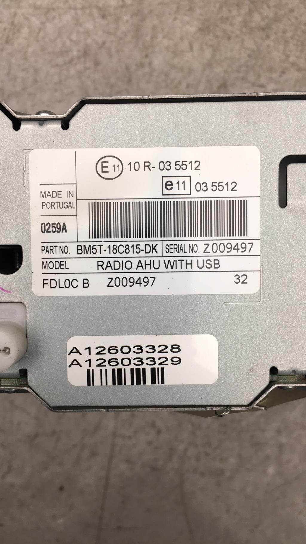 Autorradio original FORD B-MAX  - 1