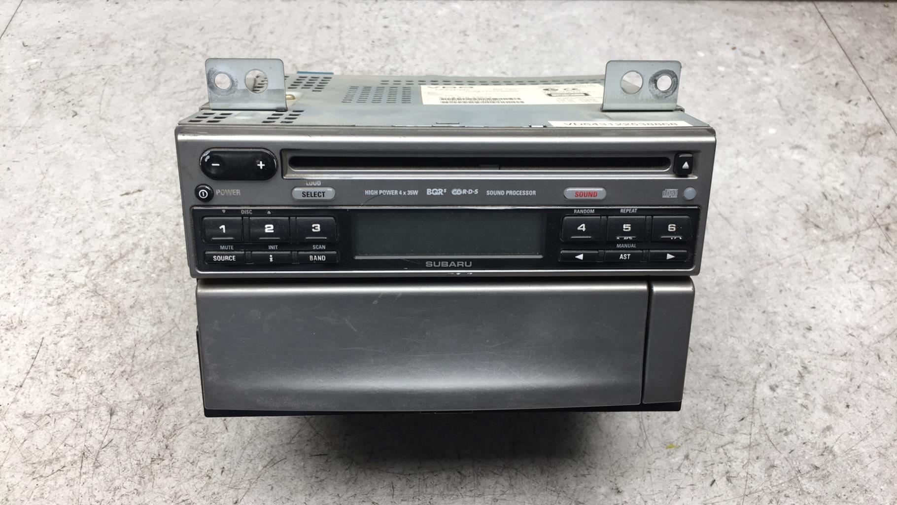Autoradio originale SUBARU FORESTER 2 PHASE 1 Gasolina - 1