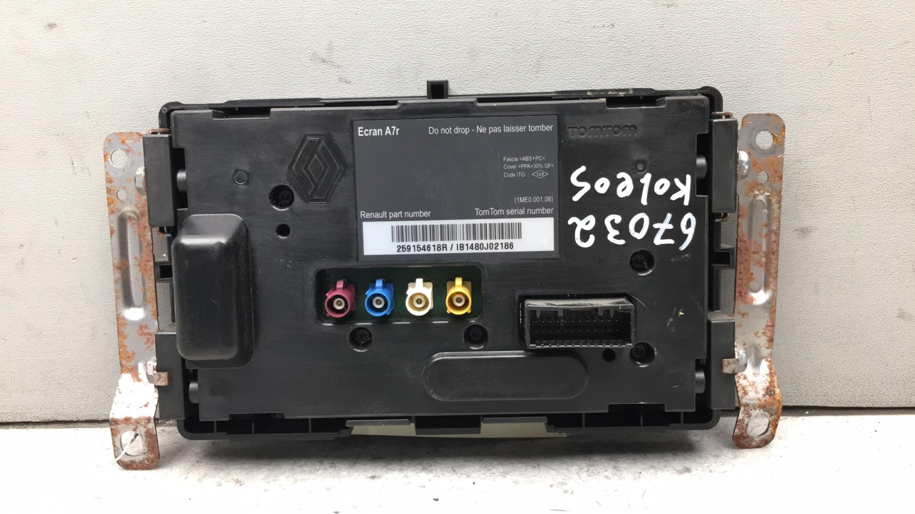 Ecran GPS RENAULT KOLEOS 1 PHASE 1 Diesel - 1