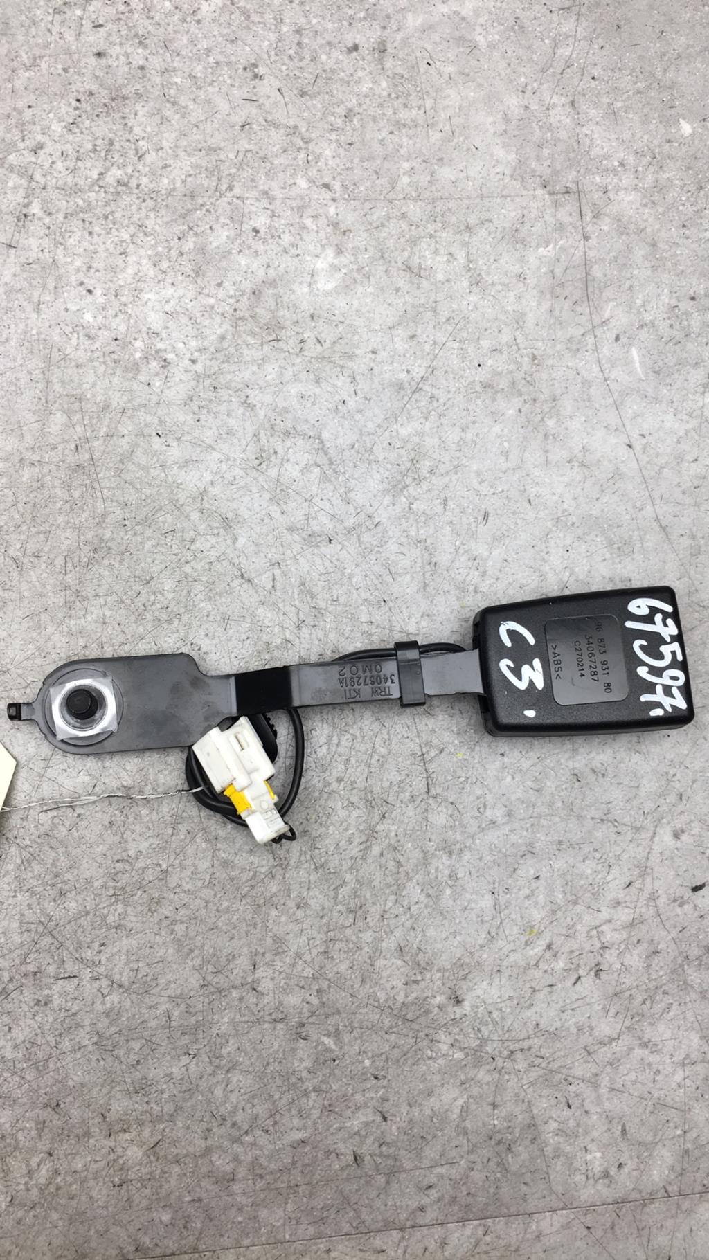 Aggancio cintura sicurezza anteriore sinistro CITROEN C3 2 PHASE 2 Gasolina - 1