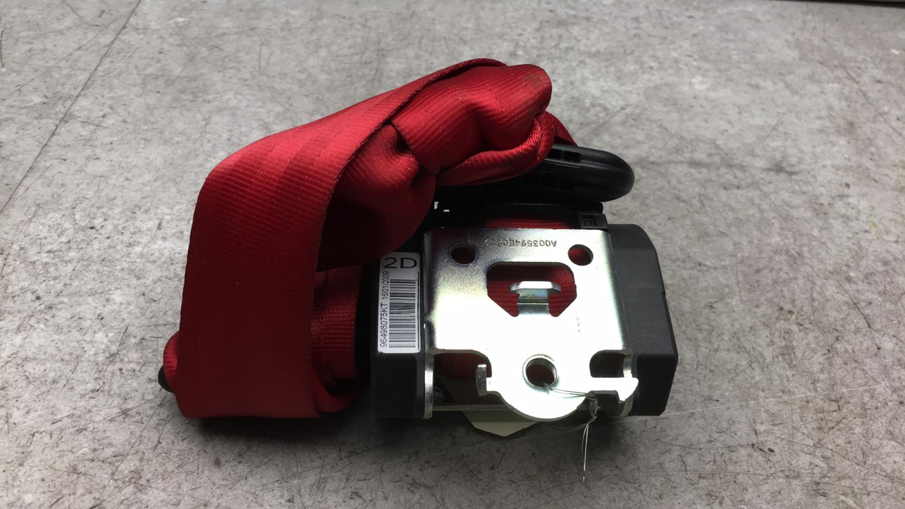 Cintura di sicurezza posteriore destra PEUGEOT 207 PHASE 1 Gasolina - 1