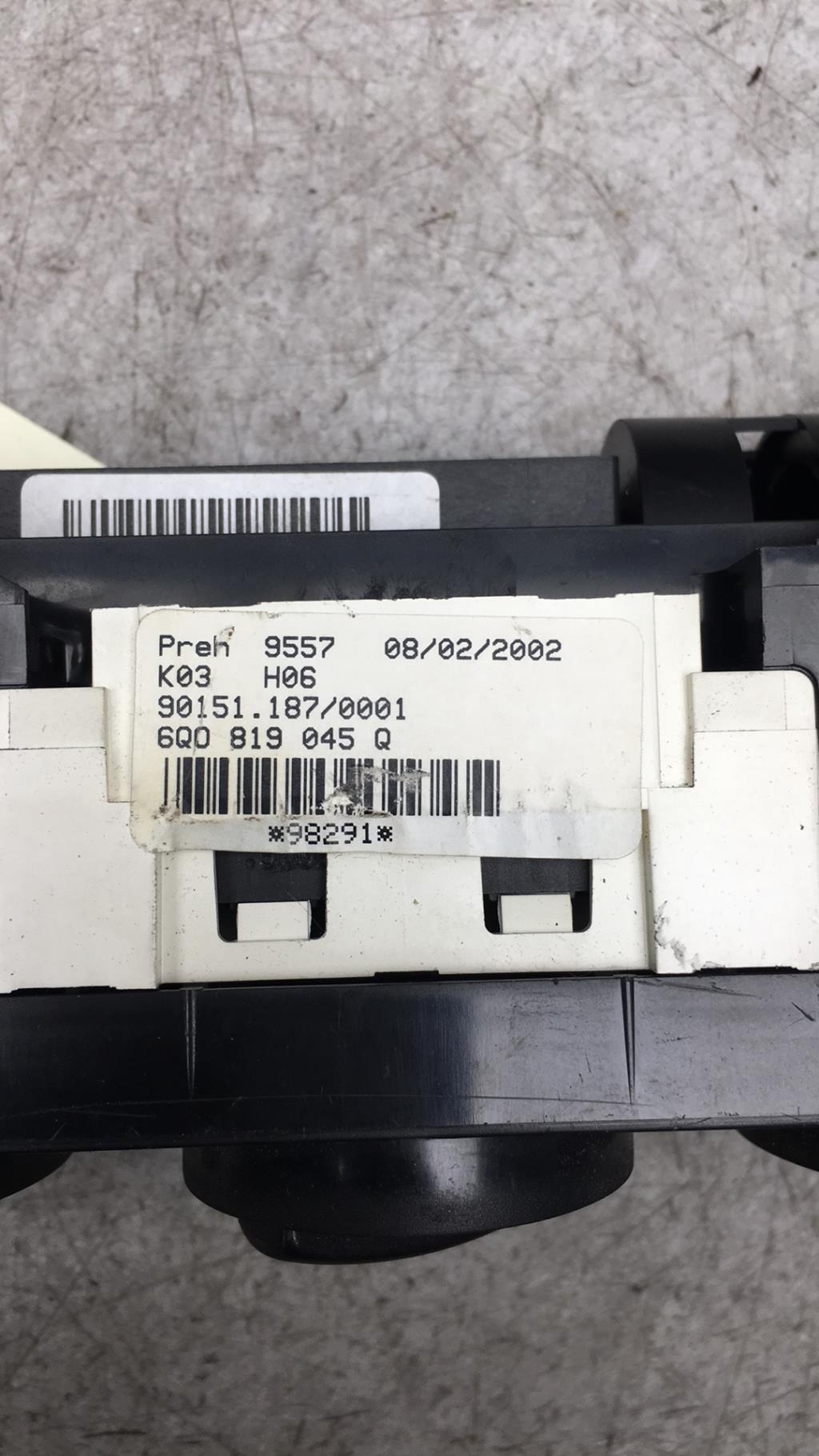 Commande chauffage VOLKSWAGEN POLO 4 PHASE 1  - 1