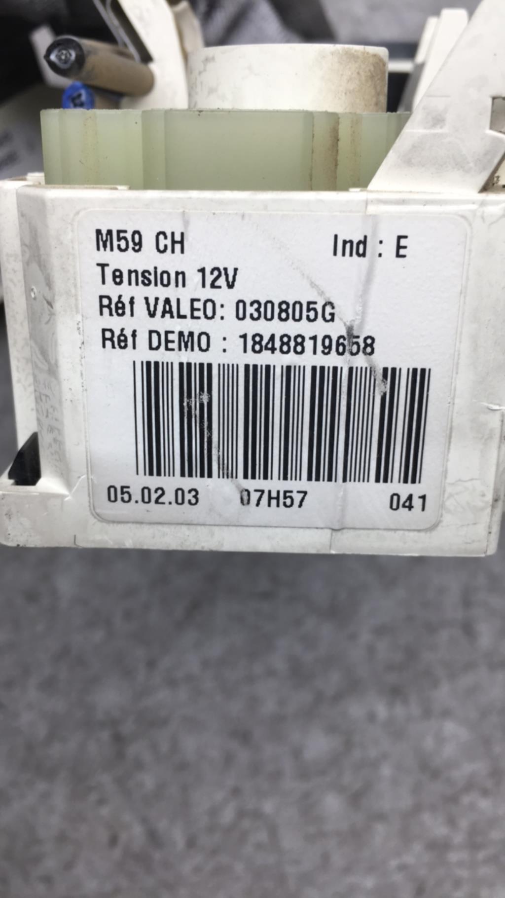 Commande chauffage PEUGEOT PARTNER 1 PHASE 2  - 1