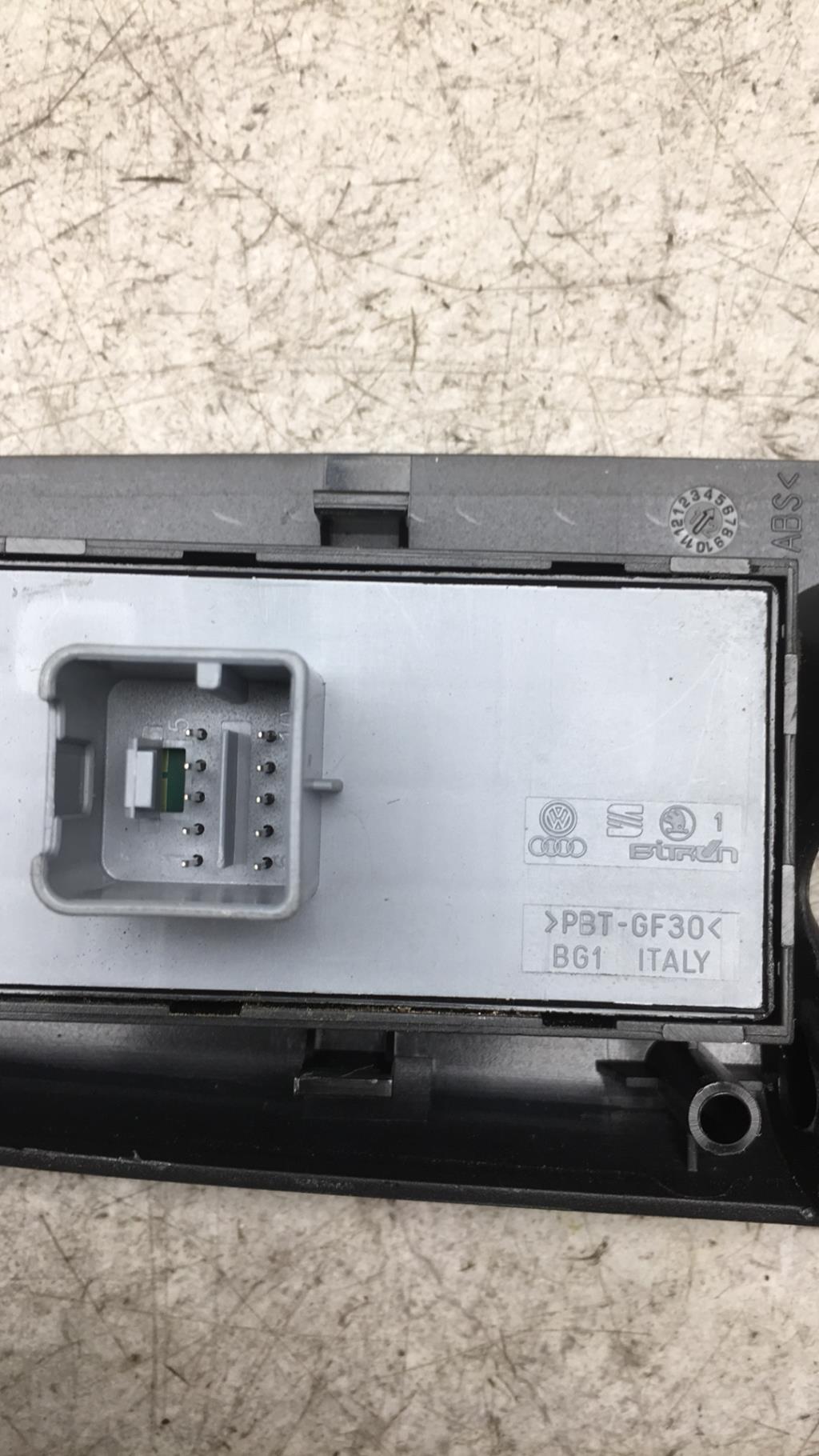 Interruttore lavacristalli anteriore sinistro SKODA OCTAVIA 2 PHASE 2 BREAK  - 1