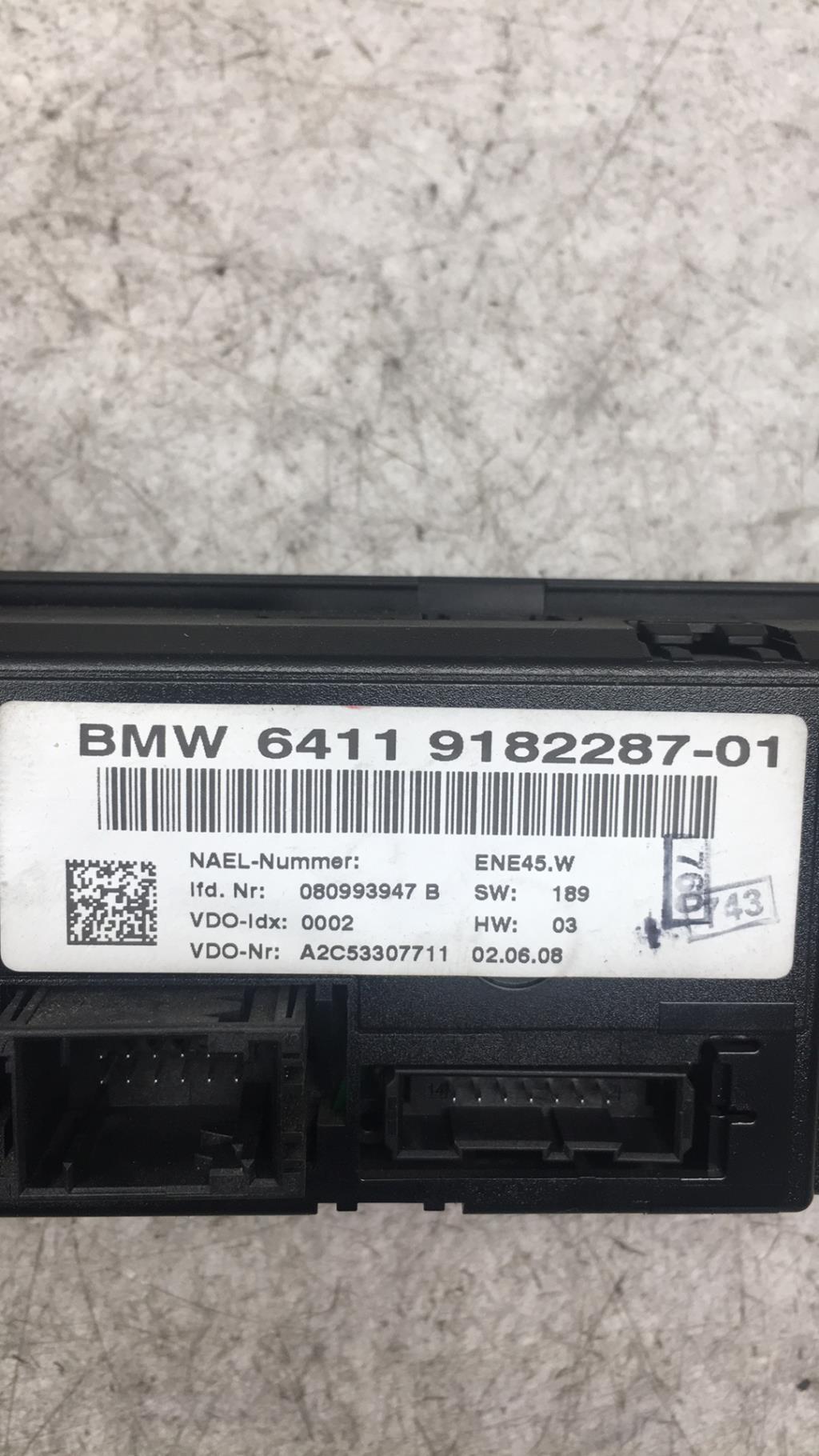 Commande chauffage BMW SERIE 1 E87 PHASE 2 Diesel - 1