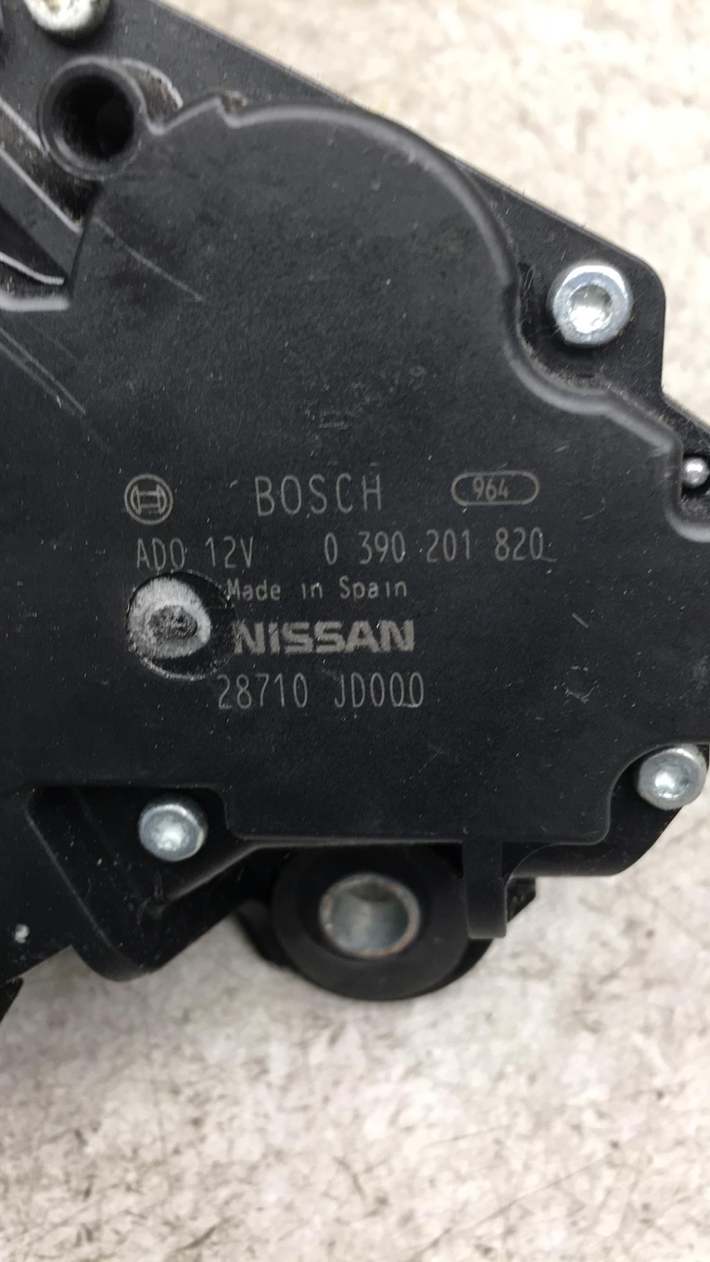 Motore tergicristallo posteriore NISSAN QASHQAI 1 PHASE 2 Diésel - 1