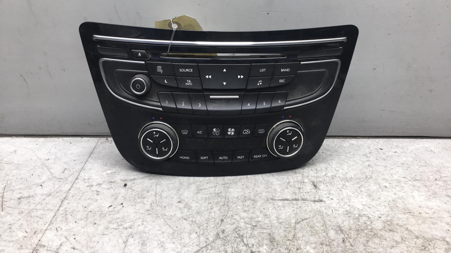 Commande chauffage PEUGEOT 508 1 SW PHASE 1 BREAK  - 1