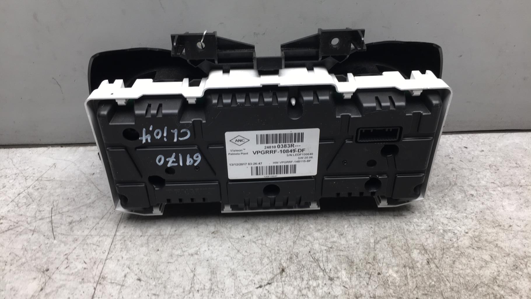 Compteur RENAULT CLIO 4 PHASE 2 Diesel - 1
