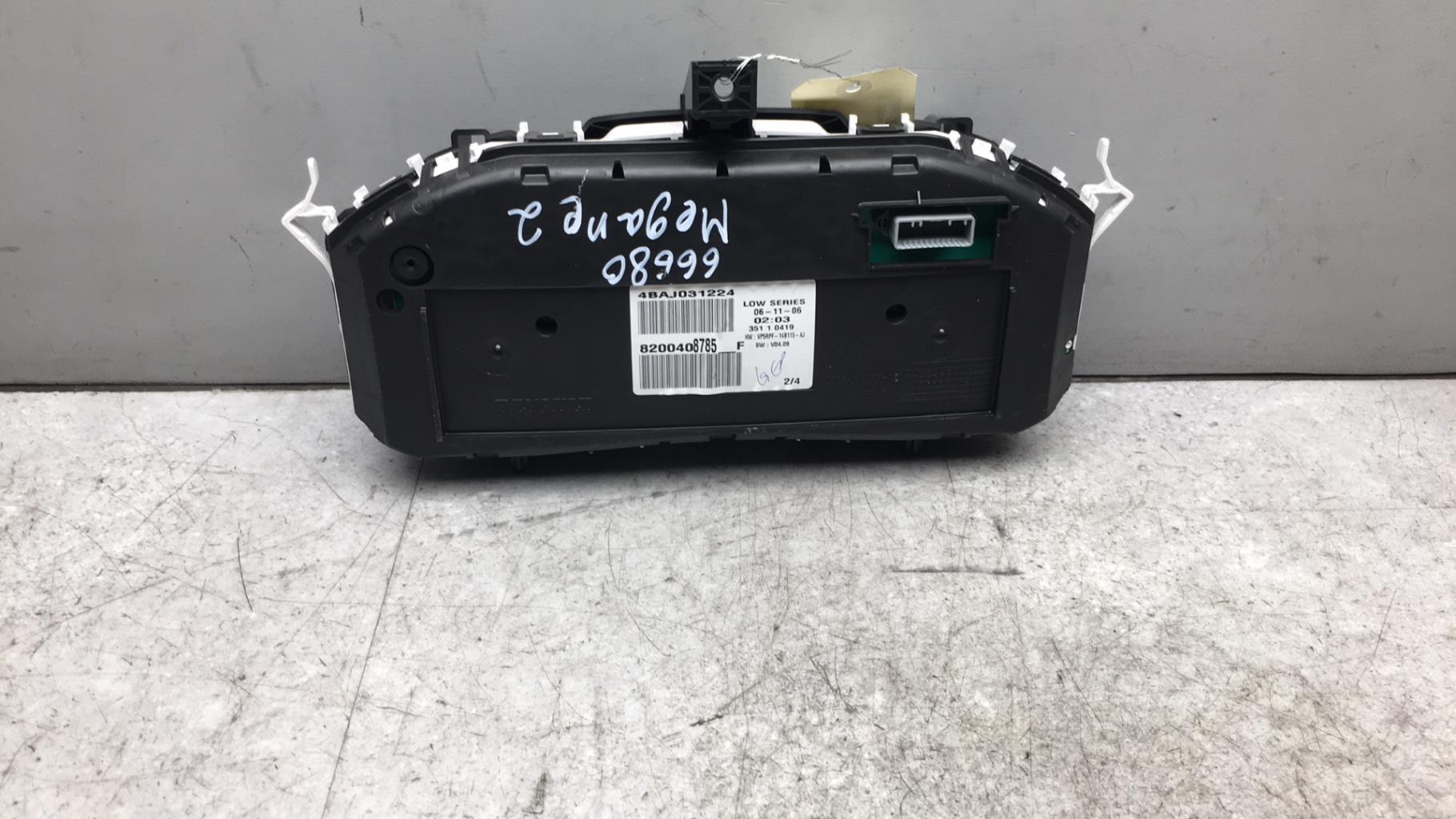 Compteur RENAULT MEGANE 2 PHASE 2 Diesel - 1