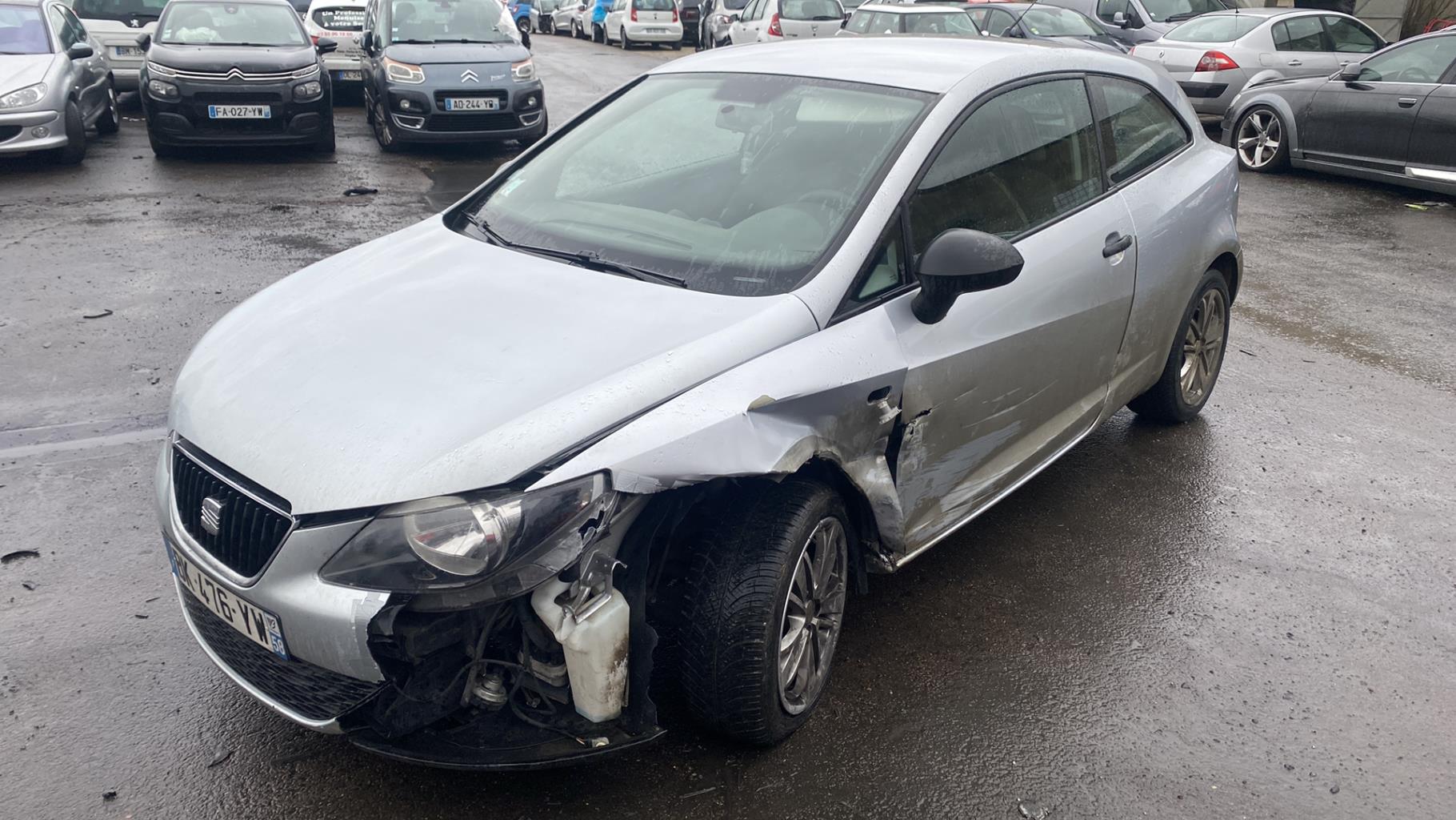 Aggancio cintura sicurezza anteriore sinistro SEAT IBIZA 4 PHASE 1 Diésel - 1
