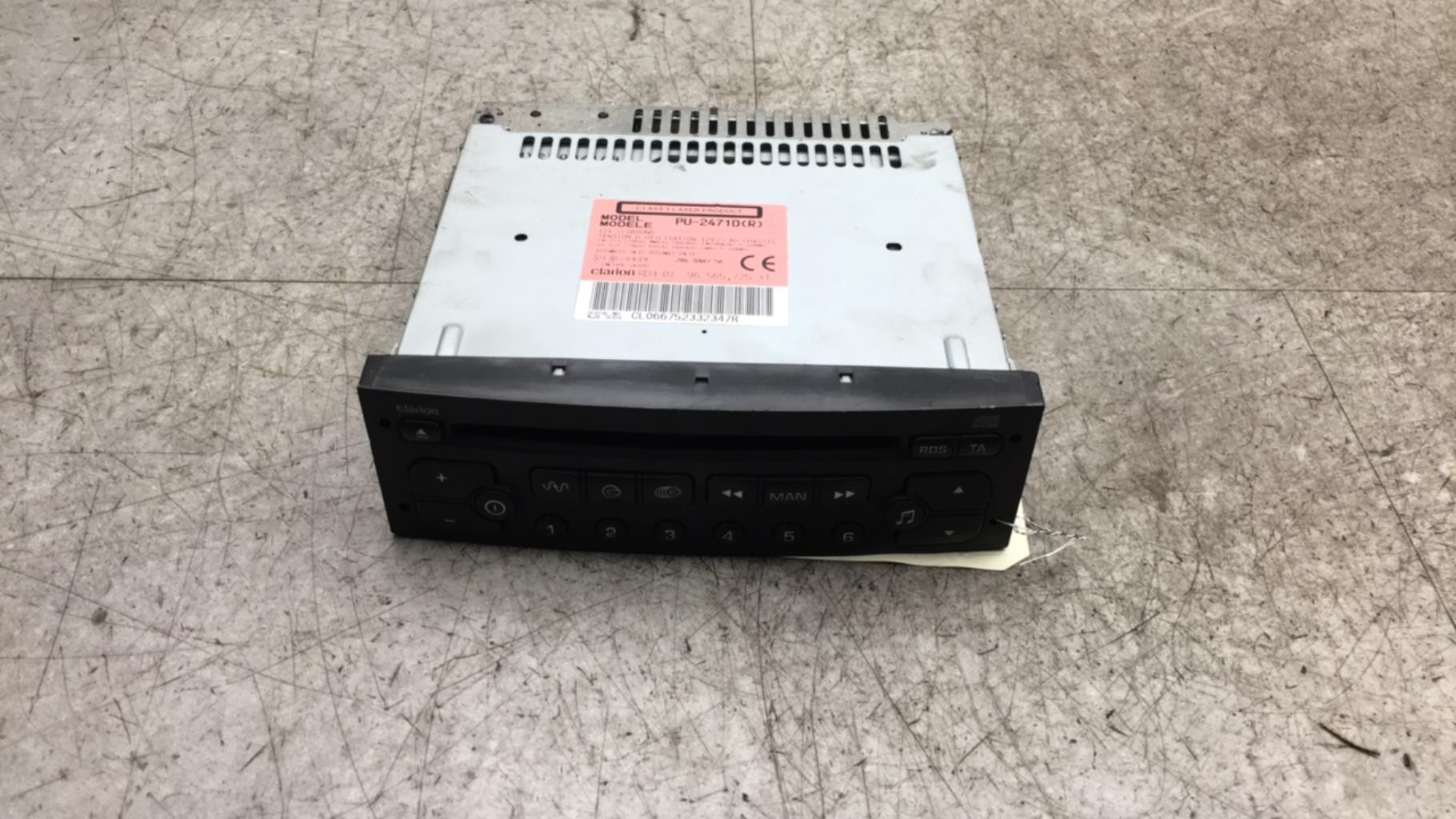 Autoradio originale PEUGEOT 807 Diésel - 1