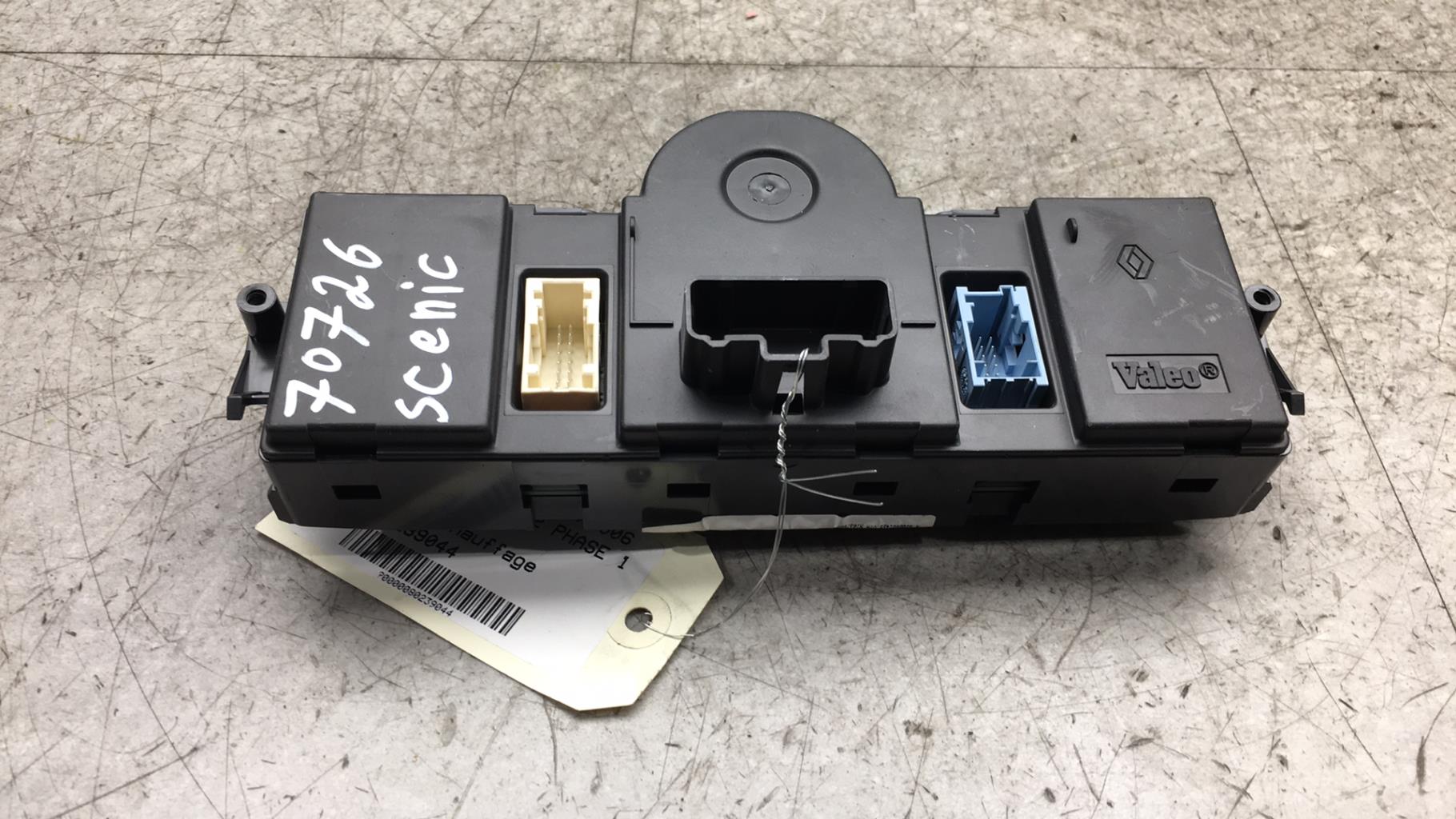 Commande chauffage RENAULT SCENIC 2 PHASE 1  - 1