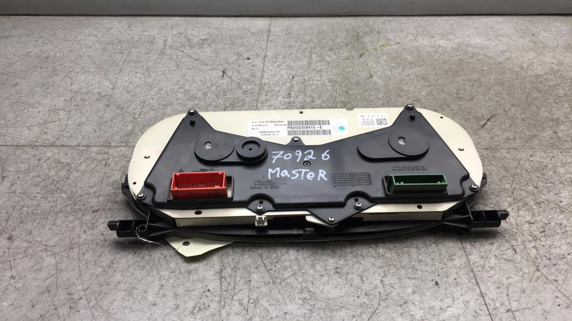 Compteur RENAULT MASTER 2 PHASE 2 Diesel - 1