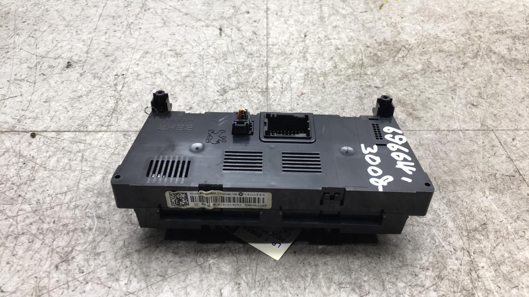 Commande chauffage PEUGEOT 3008 1 PHASE 2 Diesel - 1