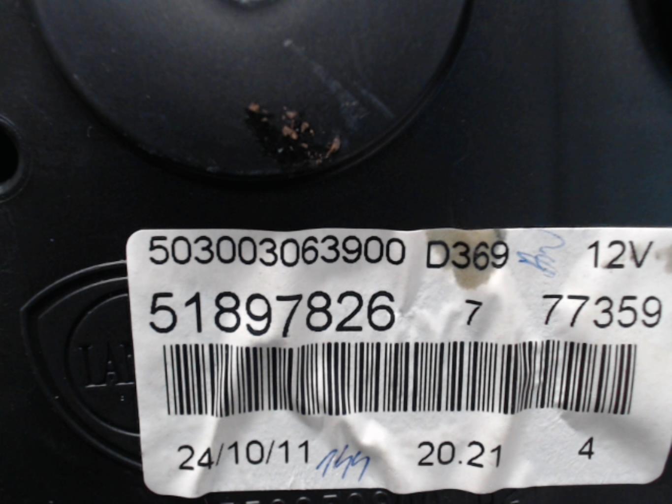 Compteur FIAT PUNTO EVO 3 Diesel - 1