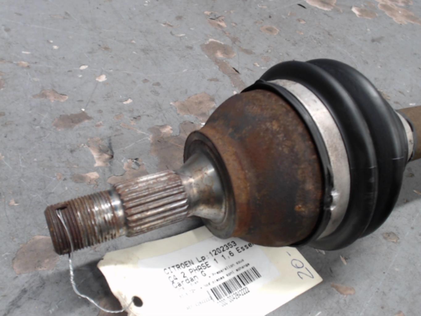 Giunto cardanico albero di trasmissione sinistro CITROEN C4 2 PHASE 1 Gasolina - 1