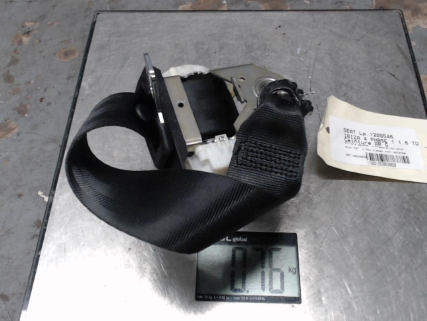 Cintura di sicurezza posteriore sinistra SEAT IBIZA 4 PHASE 1 Diésel - 1