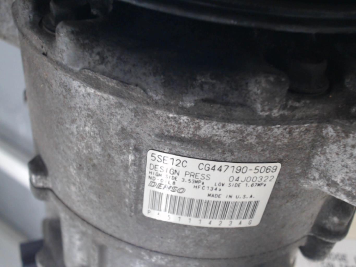 Compresseur clim DODGE CALIBER Diesel - 1