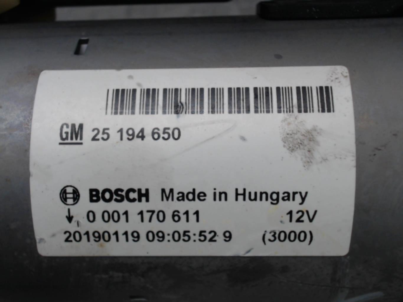 Demarreur OPEL CORSA E Essence - 1