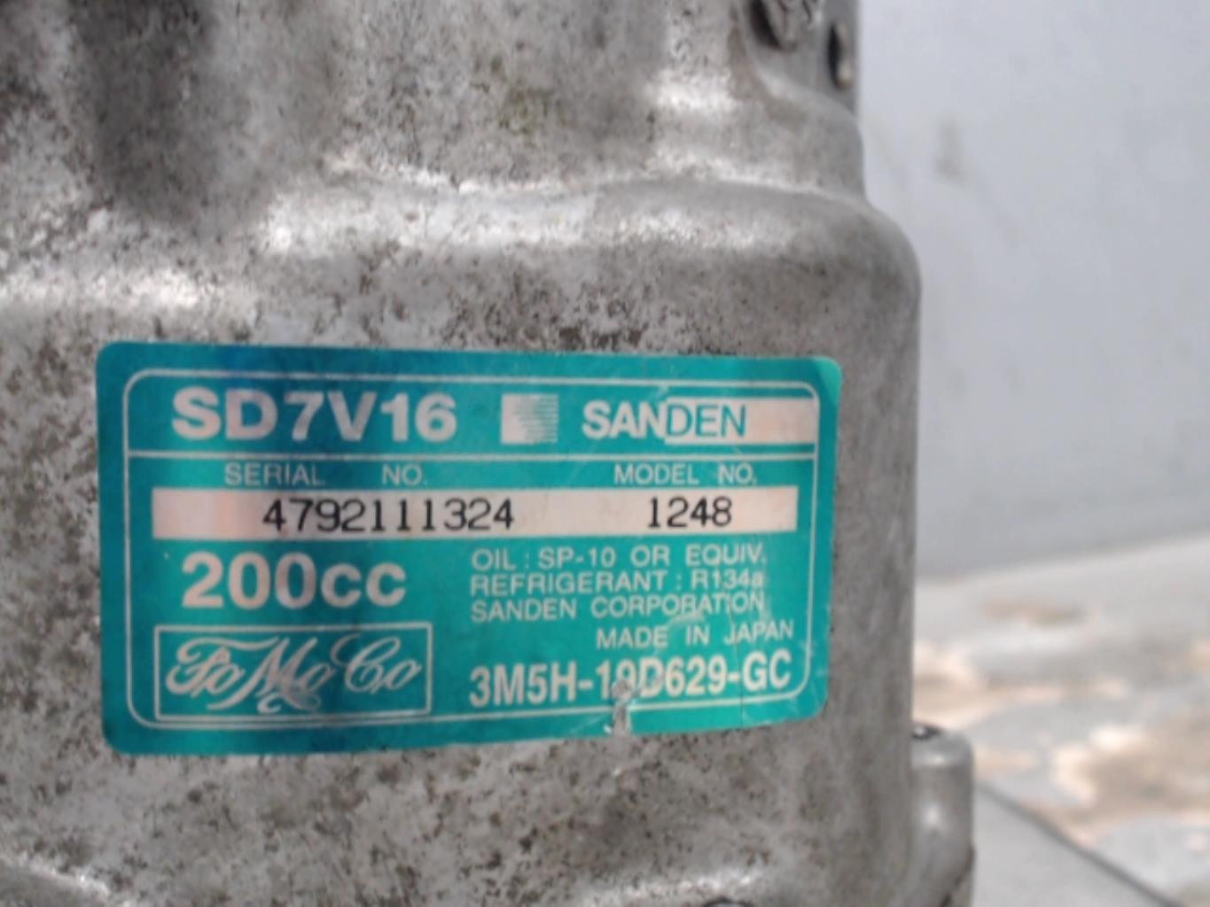 Compresseur clim FORD C-MAX 1 PHASE 1 Diesel - 1