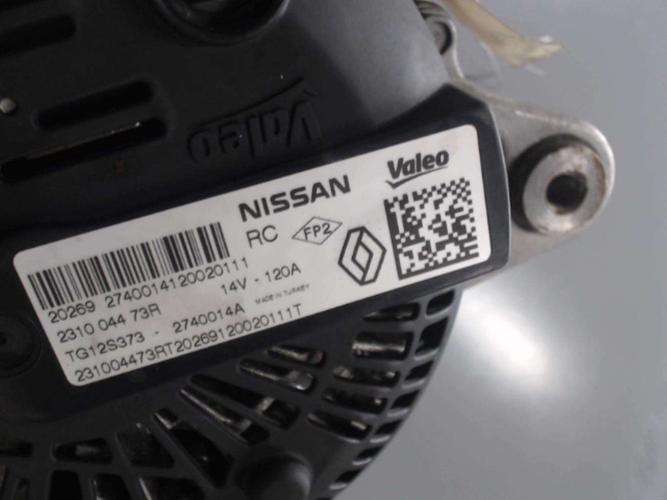 Alternateur DACIA DUSTER 2 PHASE 1 Essence - 1