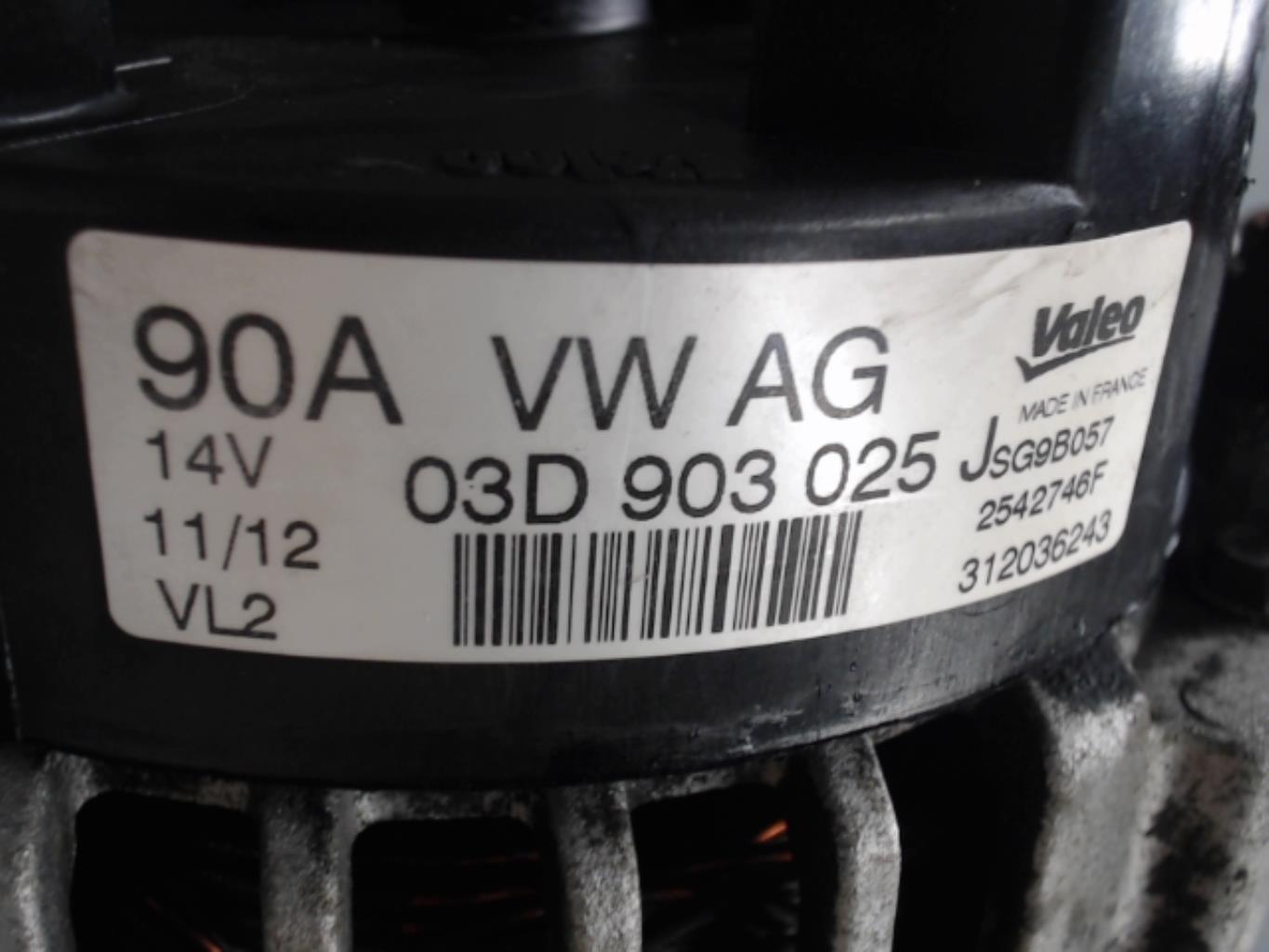 Alternatore SEAT IBIZA 4 PHASE 1 Gasolina - 1