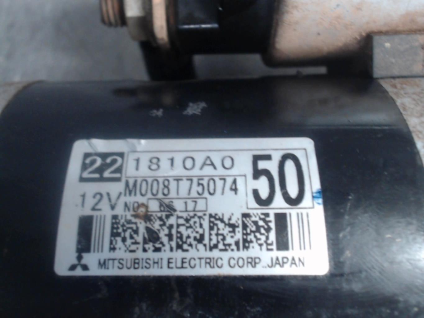 Motorino avviamento MITSUBISHI PAJERO 4 PHASE 2 Diésel - 1