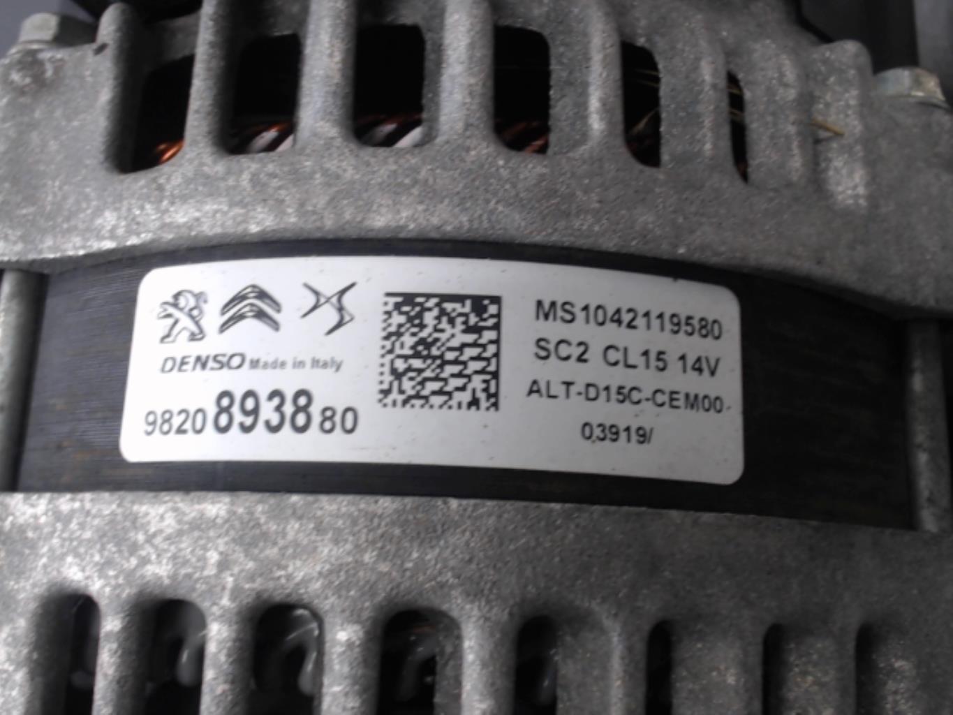 Alternatore PEUGEOT 208 1 PHASE 2 Diésel - 1