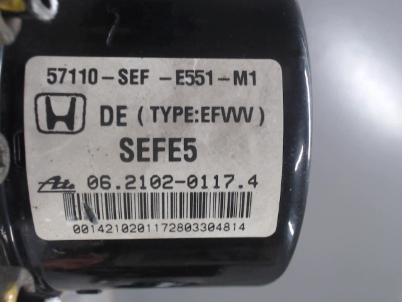 Blocco ABS (antibloccaggio freni) HONDA ACCORD 7 PHASE 1 Diésel - 1