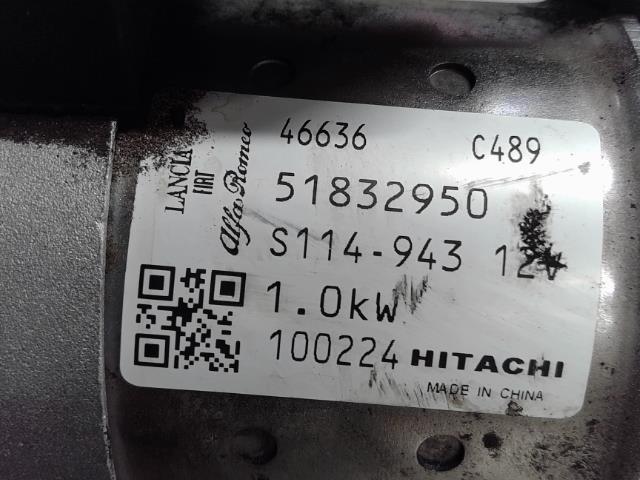 Motorino avviamento FIAT PUNTO EVO 3 Gasolina - 1