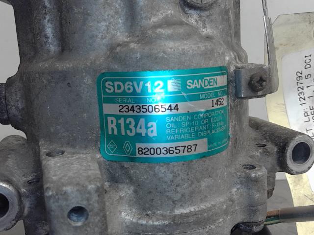 Compresseur clim RENAULT MODUS PHASE 1 Diesel - 1