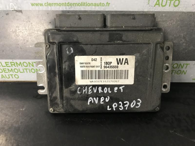 Calculateur CHEVROLET KALOS Essence/GPL - 1