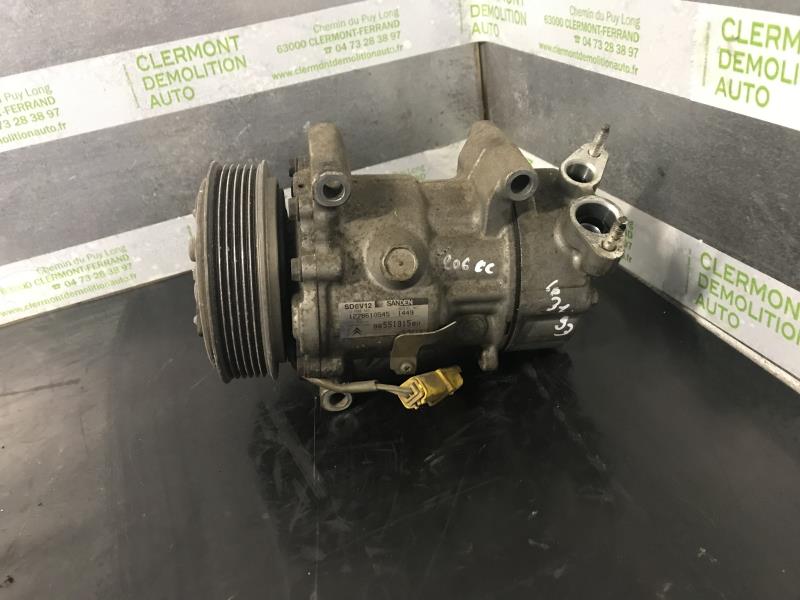Compresseur clim PEUGEOT 206 PHASE 1 CABRIOLET Essence - 1