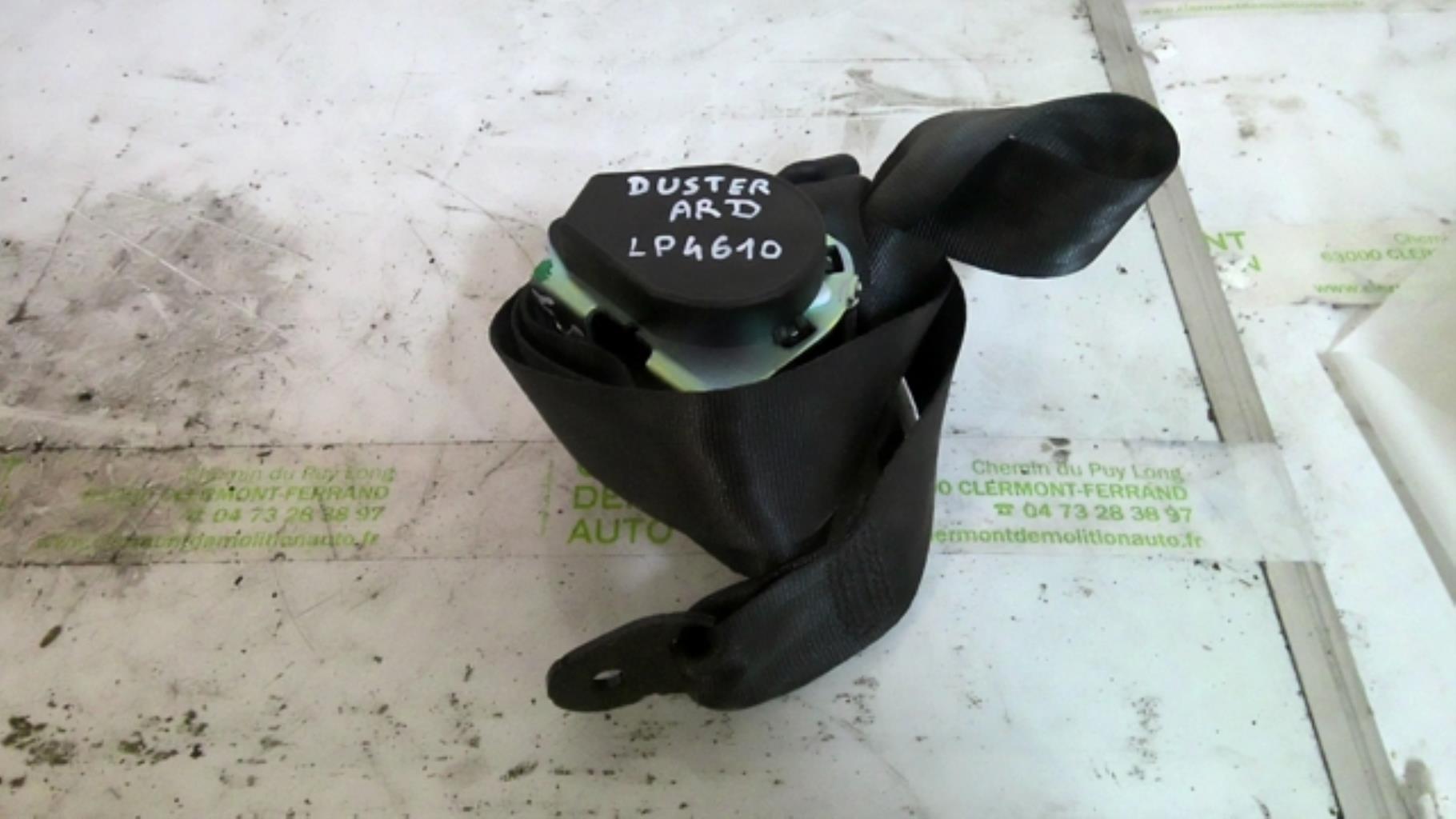 Ceinture arriere droit DACIA DUSTER 1 PHASE 2 Essence - 1
