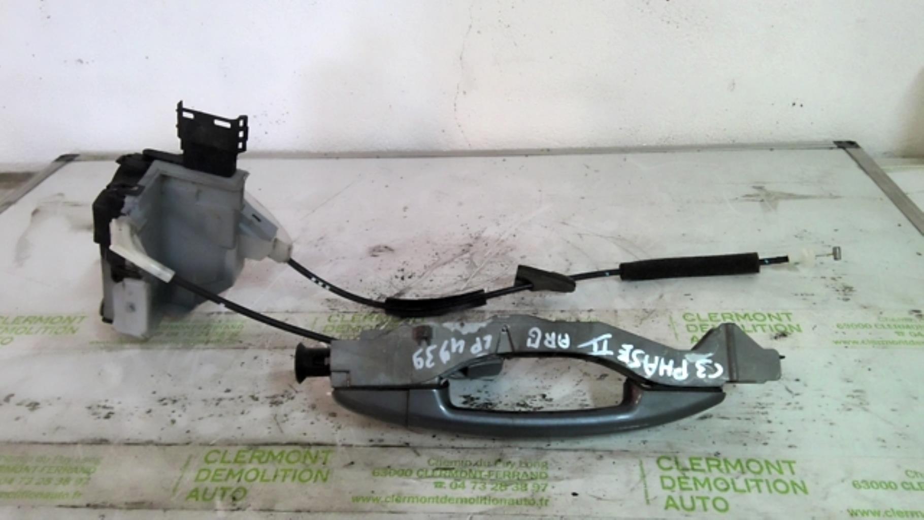 Serrure arriere gauche CITROEN C3 2 PHASE 1 Diesel - 1