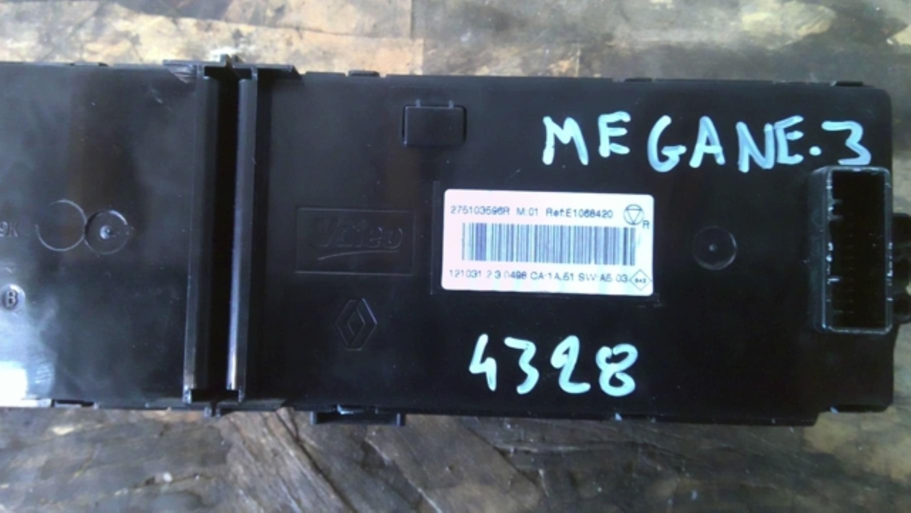 Commande chauffage RENAULT MEGANE 3 PHASE 2 Diesel - 1