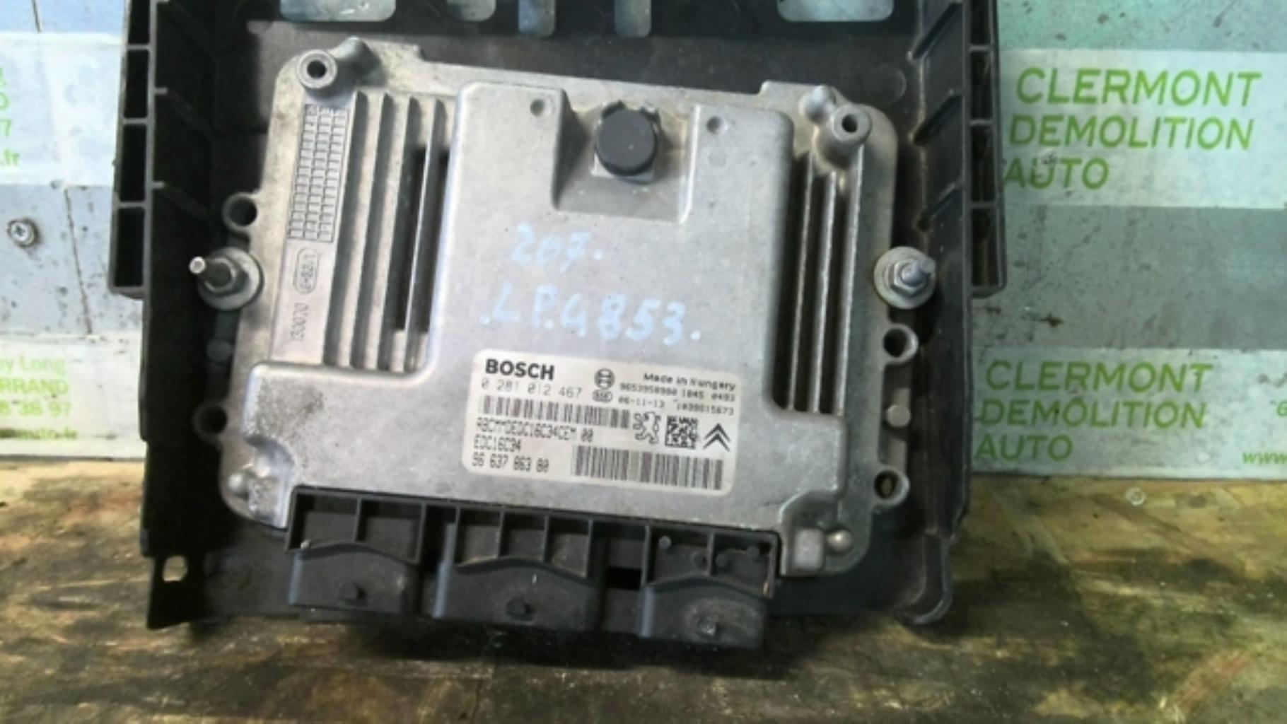 Calculateur PEUGEOT 207 PHASE 1 Diesel - 1