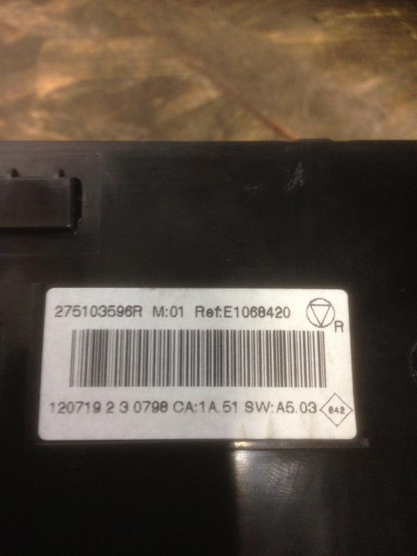 Commande chauffage RENAULT MEGANE 3 PHASE 2 Diesel - 1