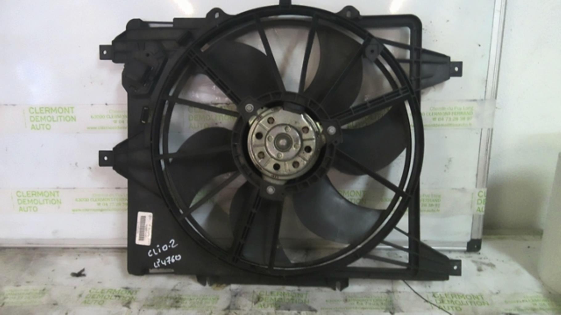 Moto ventilateur radiateur RENAULT CLIO 2 PHASE 2 Essence - 1