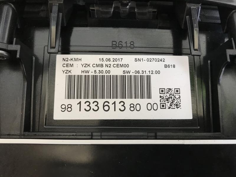 Compteur CITROEN C3 3 PHASE 1 Diesel - 1