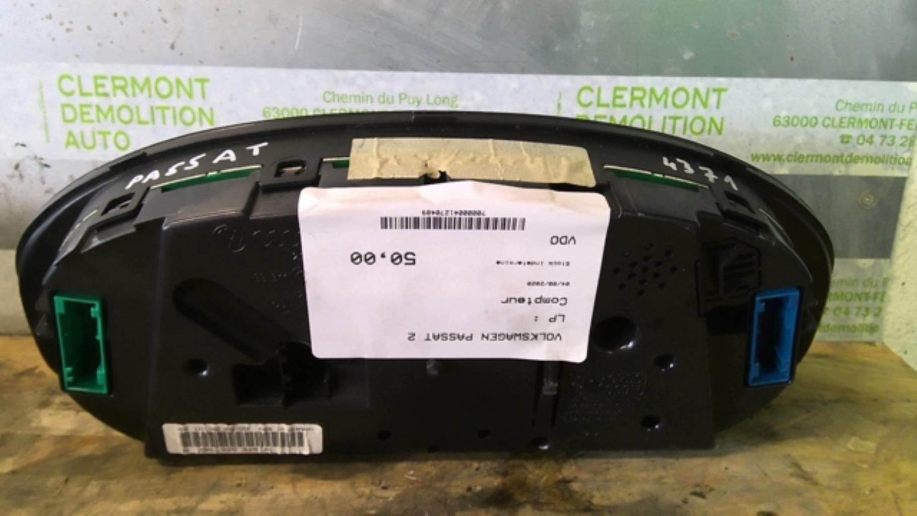 Compteur VOLKSWAGEN PASSAT 2  - 1