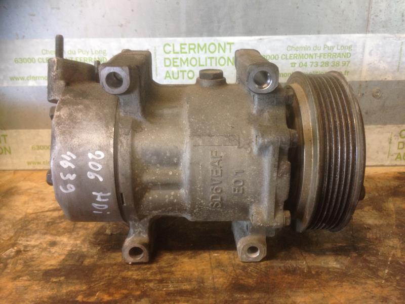 Compresseur clim PEUGEOT 206 PHASE 1 Diesel - 1
