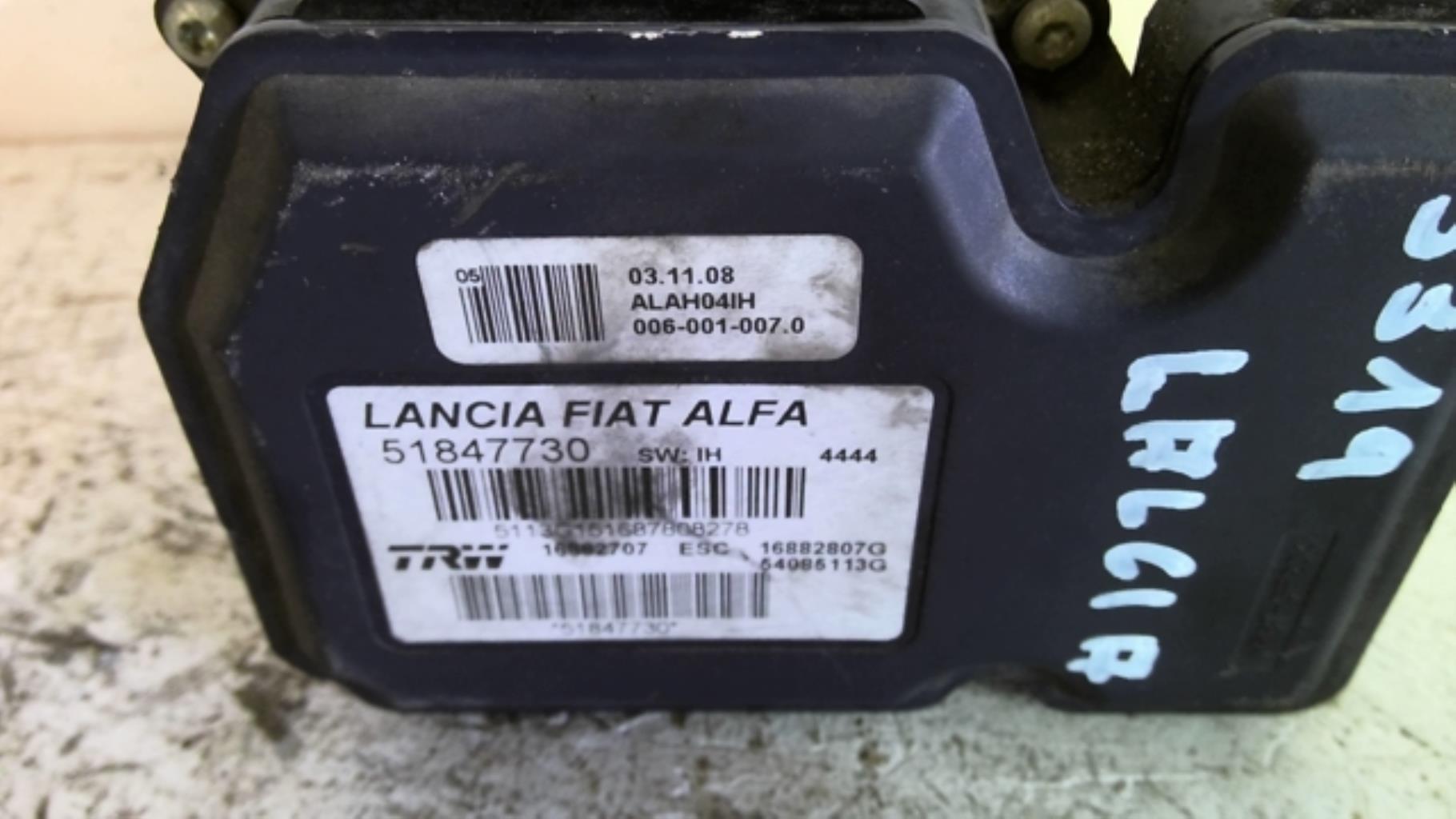 Bloc ABS (freins anti-blocage) LANCIA DELTA 3 Diesel - 1