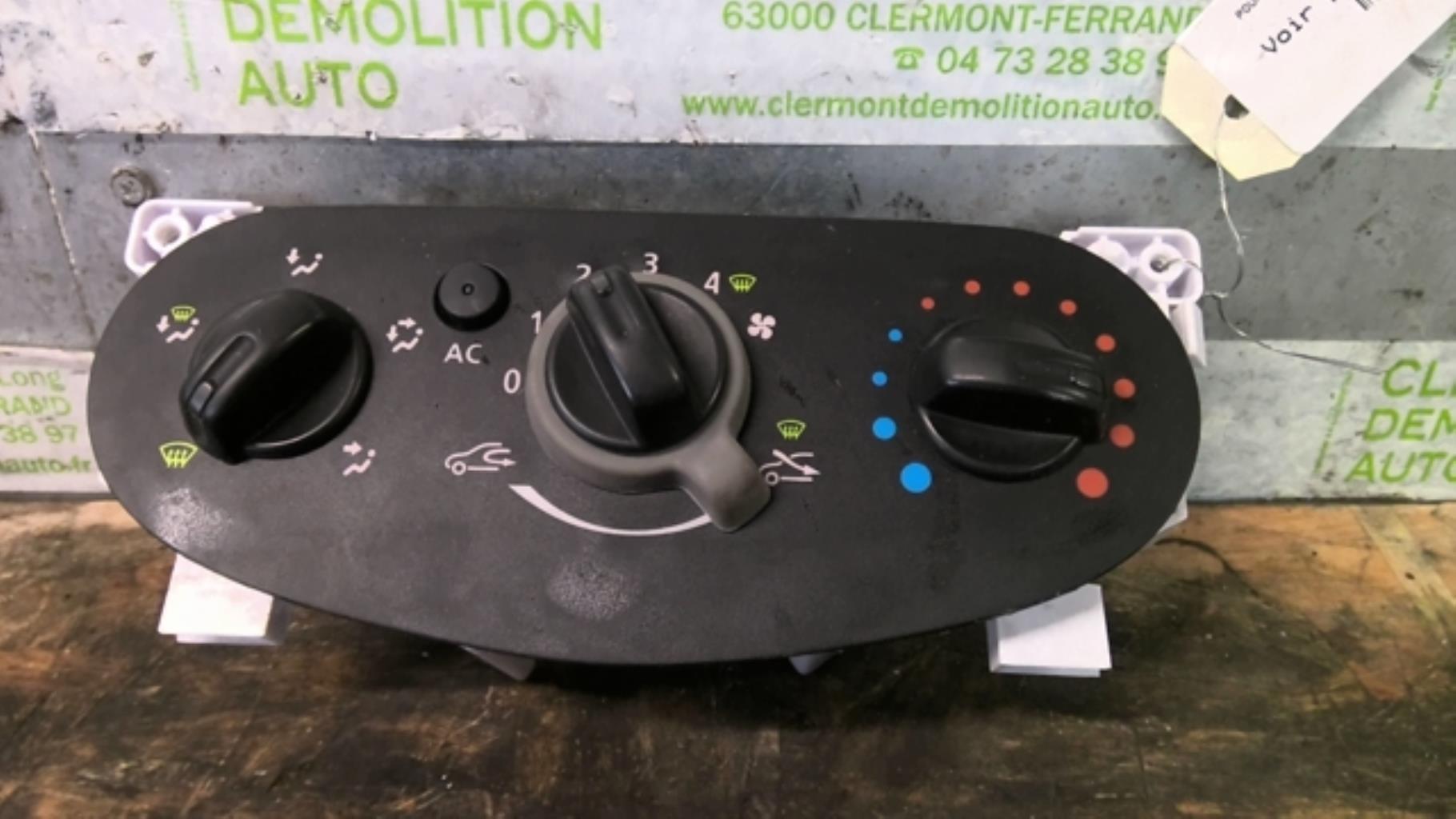 Commande chauffage DACIA DUSTER 1 PHASE 1 Diesel - 1