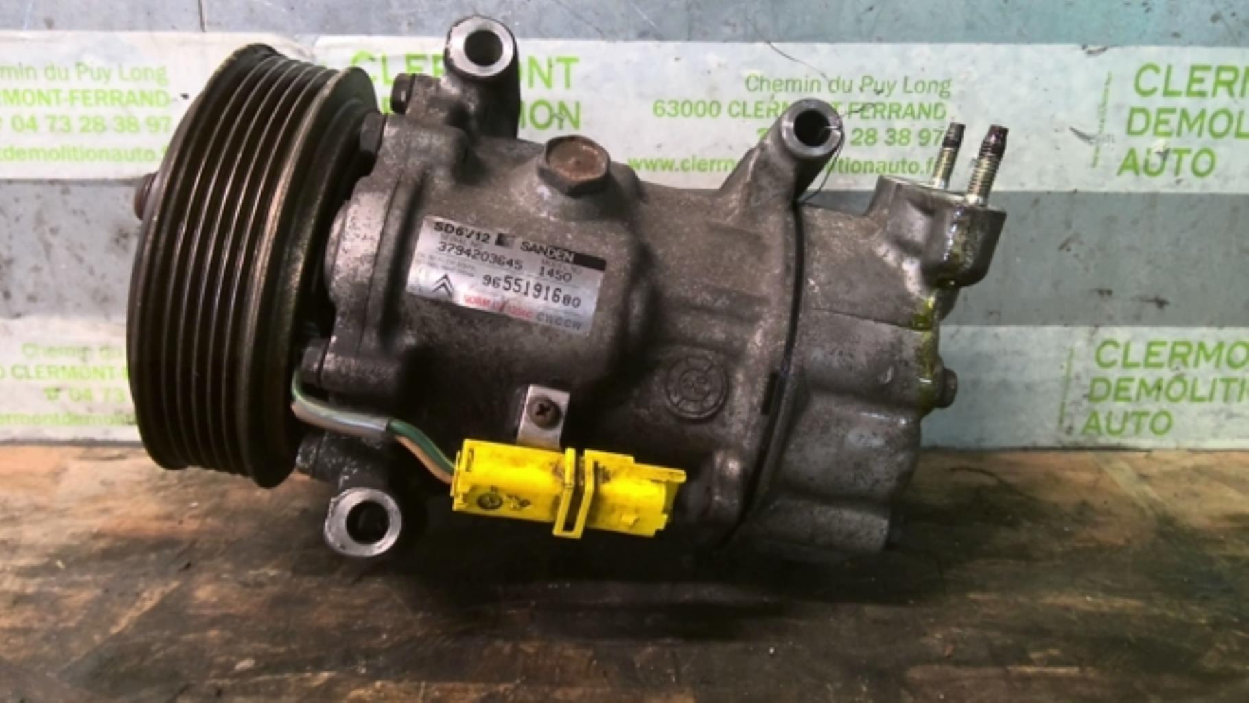 Compresseur clim CITROEN C3 1 PHASE 2 Diesel - 1