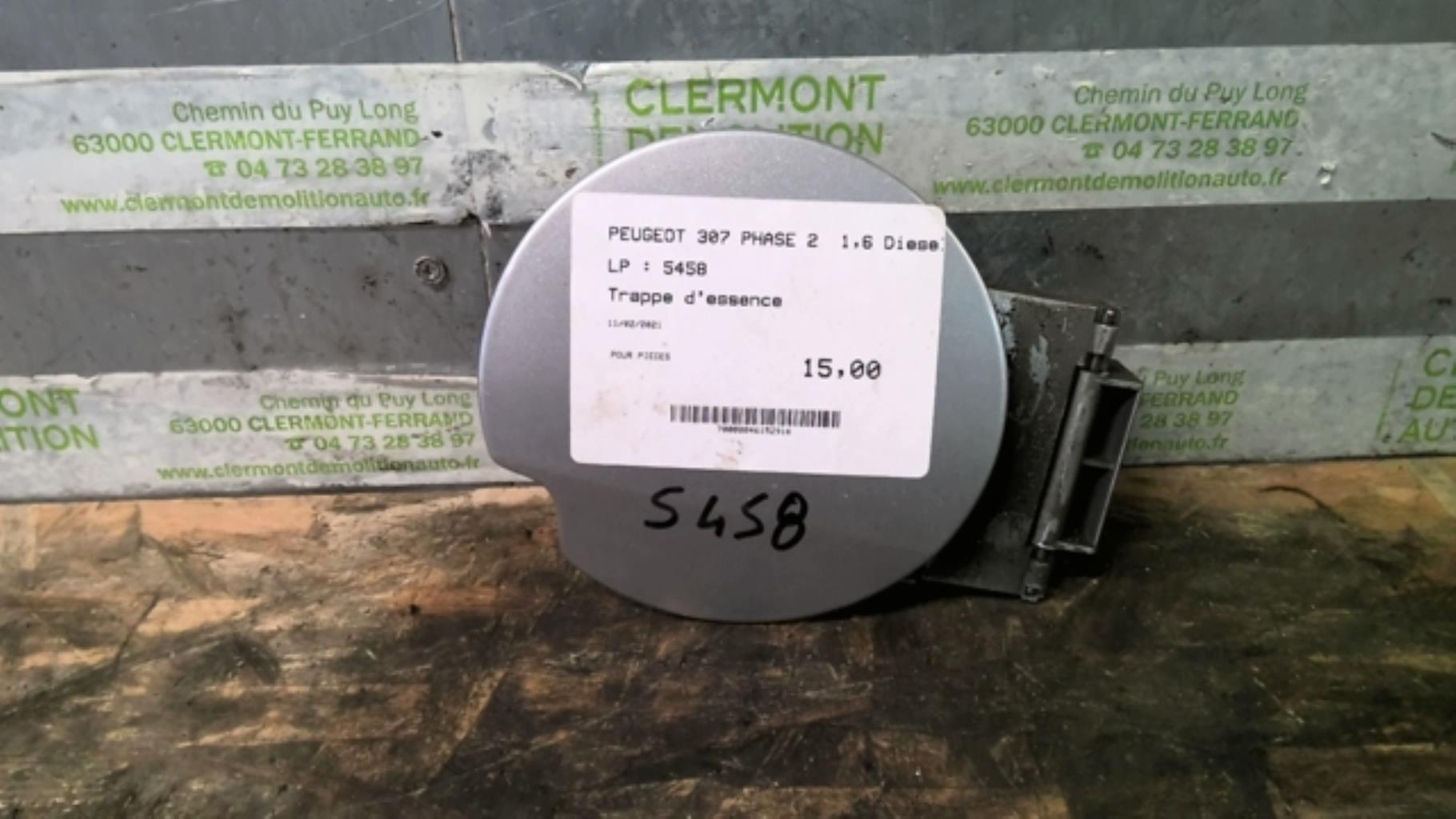 Trappe d'essence PEUGEOT 307 PHASE 2 Diesel - 1