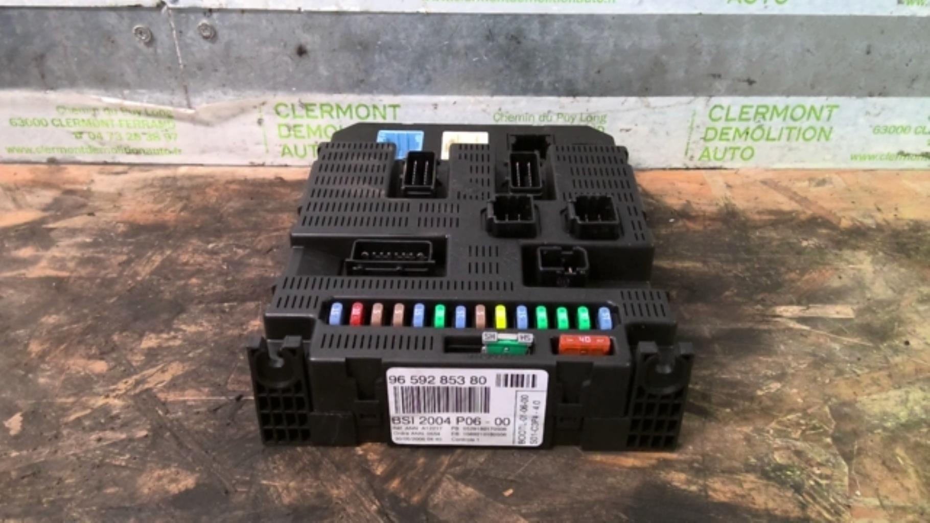 Boitier BSI CITROEN C3 1 PHASE 2 Diesel - 1
