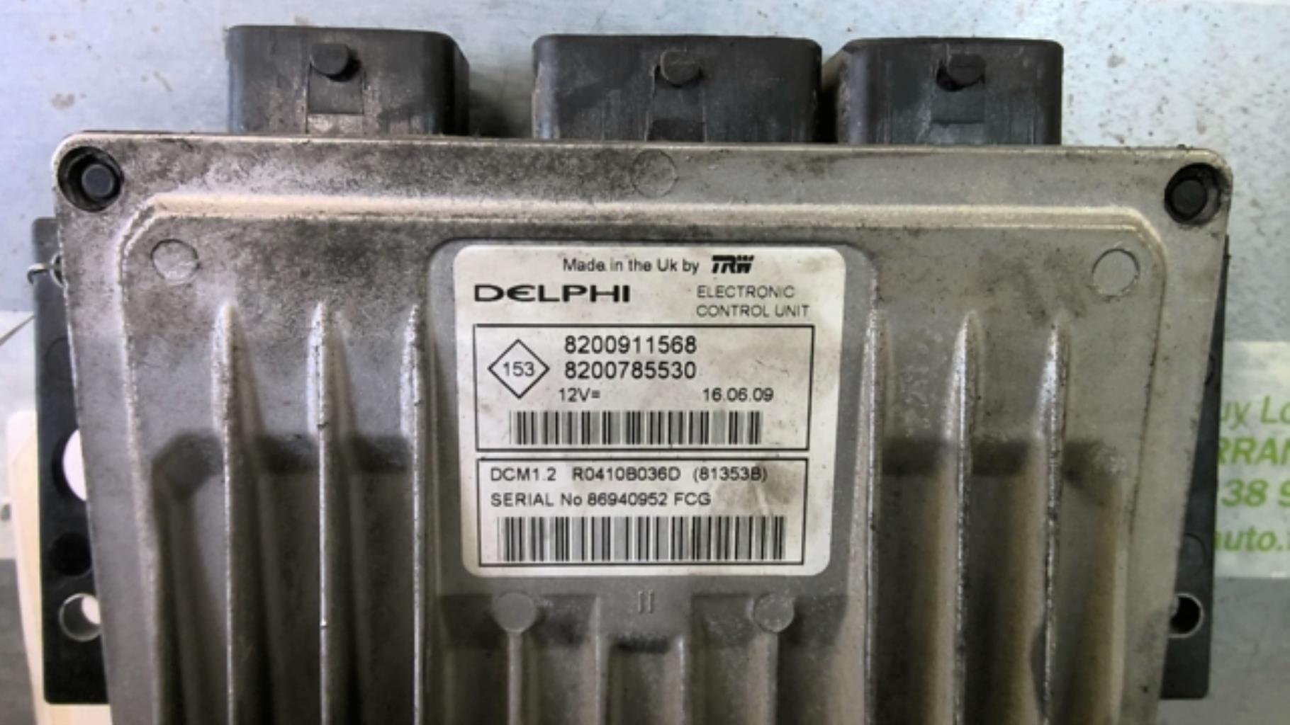 Calculateur DACIA LOGAN MCV 1 PHASE 2 BREAK Diesel - 1
