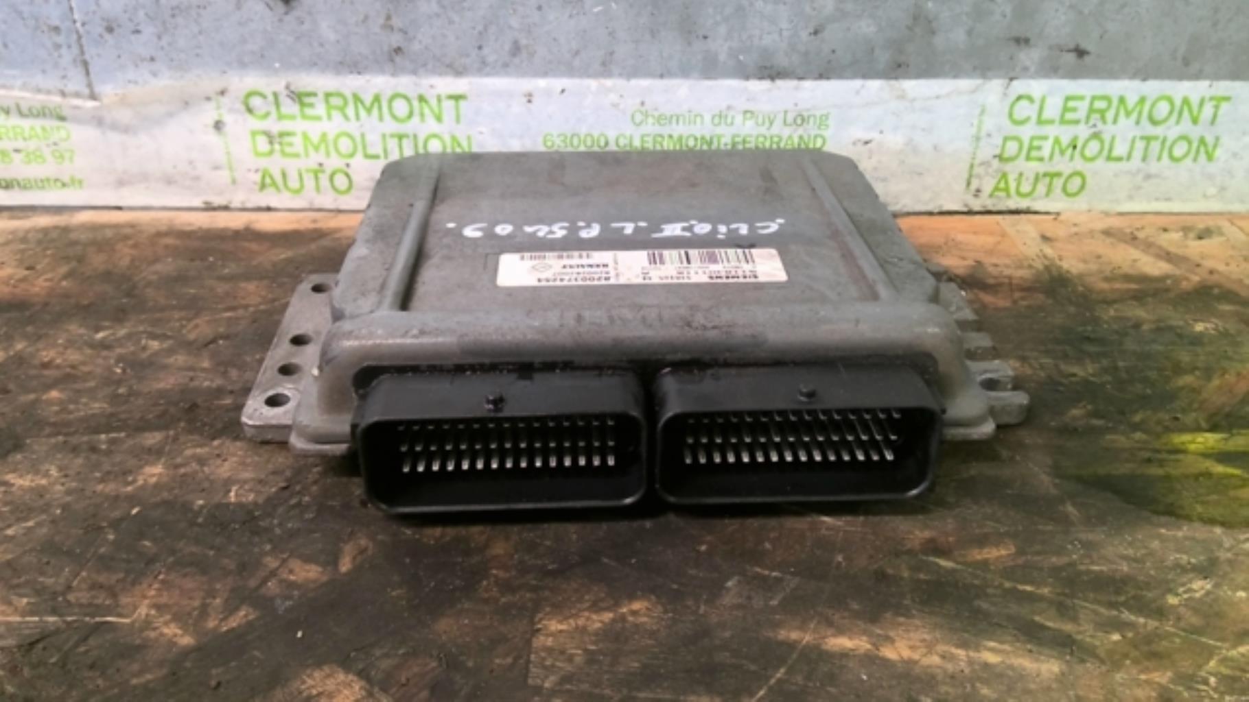 Calculateur RENAULT CLIO 2 CAMPUS PHASE 2 Essence/GPL - 1