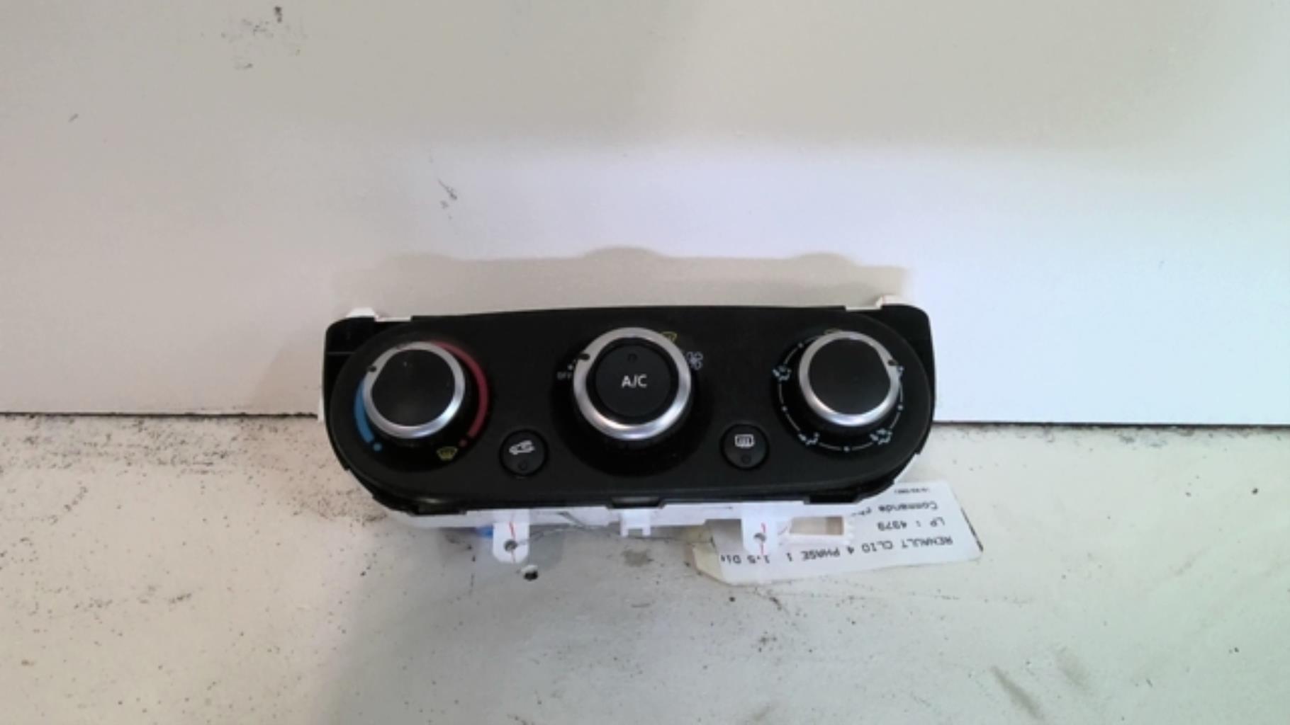 Commande chauffage RENAULT CLIO 4 PHASE 1 Diesel - 1